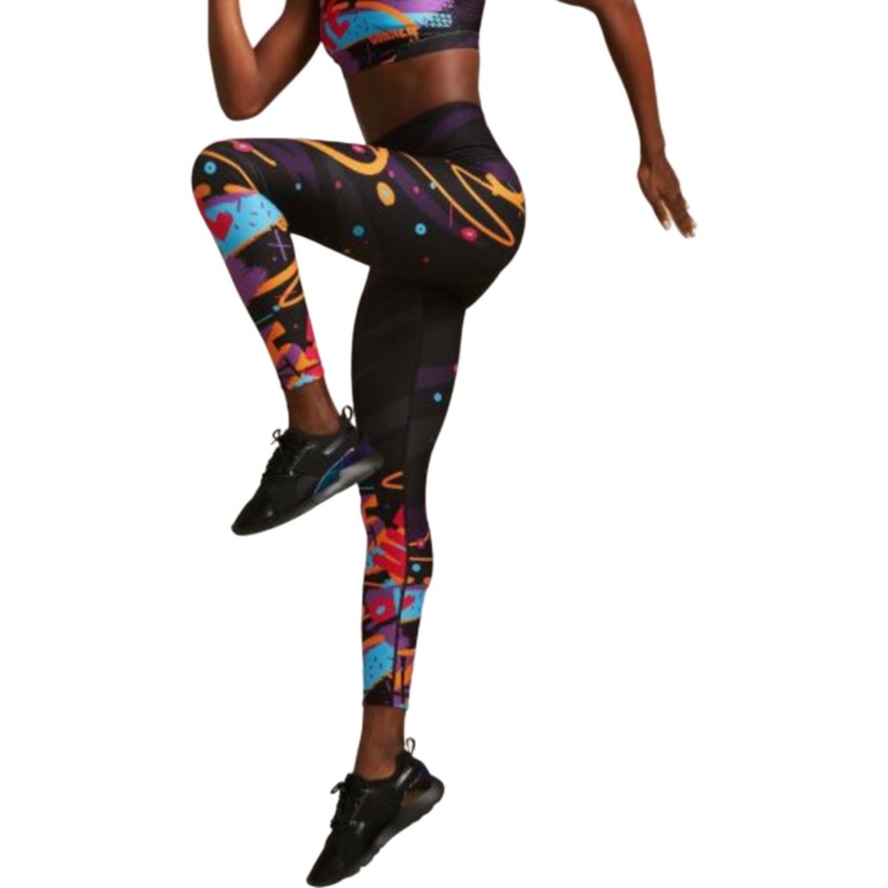 PELOTON x HUST WILSON Black history month limited edition reversible leggings